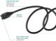 Ładowarka Ładowarka USB-C do zegarków Garmin Fenix 5/5S/5X Plus/6/6S/6X Pro/7/7S/7X 5