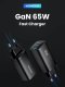 Ładowarka Ładowarka sieciowa ASOMETECH 65W GaN 2xUSB C, 1xUSB A czarna 10