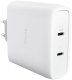 Zasilacz do laptopa Trust TRUST GaN Ładowarka MAXO 100W 2-Port, USB-C, biała 3