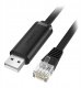 Ugreen Kabel konsolowy USB do RJ45 Ugreen CM204, 3m (czarny) 1