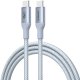 Ugreen Kabel USB-C Ugreen L534 PD 240W, 480Mbps, 1m (srebrny) 1