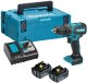 Wiertarko-wkrętarka Makita CORDLESS DRILL DHP490RTJ 2X5AH 18V 1