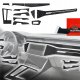 GrizzGlass Folia do wnętrza GrizzGlass PianoSkin Glossy do Audi A6 C8 (2018-2024) [11w1] 1