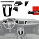 GrizzGlass Folia do wnętrza GrizzGlass PianoSkin Glossy do Audi S3 8Y Facelift (2024-2025) [5w1] 1