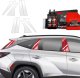 GrizzGlass Folia ochronna na słupki GrizzGlass BodyShield do Hyundai Tucson Facelift (2024-2025) [8w1] 1