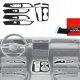 GrizzGlass Folia do wnętrza GrizzGlass PianoSkin Glossy do Hyundai Tucson N-Line (2021-2024) [5w1] 1