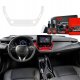GrizzGlass Matowa folia ochronna do wnętrza GrizzGlass PianoSkin do Toyota Corolla (2019-2025) 1