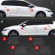 GrizzGlass Folia ochronna pod klamki GrizzGlass BodyShield do Volkswagen VW Golf 8 Hatchback (2024-2025) [4w1] 2