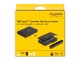 Stacja dokująca Delock USB Type-C™ Konwerter dla 1 x M.2 NVMe SSD + 1 x SATA SSD / HDD z funkcją klonowania 4