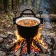 Kociołek żeliwny emaliowany 8L stojący garnek myśliwski ognisko grill MultiGarden EDUKAMP 2