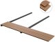 vidaXL vidaXL Deska Tarasowa 4 pcs Drewno tekowe 8