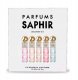 Saphir SET SAPHIR Discovery EDP spray 5x30ml 1