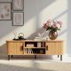 Edaxo Szafka rtv ryflowana SCAVA, 140 x 40 x 46 cm 2