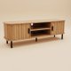 Edaxo Szafka rtv ryflowana SCAVA, 140 x 40 x 46 cm 3