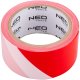 Neo Taśma ostrzegawcza biało-czerwona 50 mm x 100 m 67