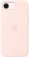 Apple APPLE iPhone 17e Silicone Case with MagSafe Soft Pink 1