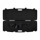 Megaline Kufer na bron Megaline czarny 118x35x11cm klamry 3