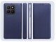 Hello Case Etui z Klapką Do Honor X8C 4G (Granatowe, Magnetyczne, Zamykane, Ochronne) 6