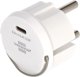 Brennenstuhl Adapter gniazda USB C 2,4A bialy 1508110010 2