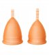 Lunette LUNETTE_Kubeczki menstruacyjne 46mm Pomarańczowy 3