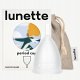 Lunette LUNETTE_Kubeczek menstruacyjny Bezbarwne 46mm 2