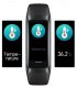 Smartband Rubicon Zestaw damski Smartwatch SMARTBAND Rubicon RNCF05 wrzosowy + bransoletka 5