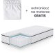 IZER MATERAC Z POKROWCEM 90x190 H24 1
