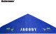 Heckermann Pawilon namiot ogrodowy 3x3m Ekspress handlowy cateringowy S1.1 Jagody 11