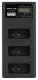 Ładowarka do aparatu Eneride Ładowarka trzykanałowa Newell CD-USB-C do akumulatorów LP-E17 do Canon 3