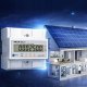 Qoltec Trójfazowy elektroniczny licznik z resetem | miernik zużycia energii na szynę DIN | 400V | 100A | LCD | LED | 4P 2