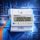 Qoltec Trójfazowy elektroniczny licznik z resetem | miernik zużycia energii na szynę DIN | 400V | 100A | LCD | LED | 4P 4