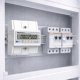 Qoltec Trójfazowy elektroniczny licznik z resetem | miernik zużycia energii na szynę DIN | 400V | 100A | LCD | LED | 4P 5