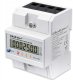 Qoltec Trójfazowy elektroniczny licznik z resetem | miernik zużycia energii na szynę DIN | 400V | 100A | LCD | LED | 4P 6