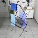 Vilde Suszarka na pranie metalowa czarna pionowa 61x58x136cm VILDE 568003 11
