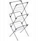 Vilde Suszarka na pranie metalowa czarna pionowa 61x58x136cm VILDE 568003 4