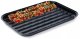 BBQ Blacha do grillowania stalowa perforowana czarna 34.5x24cm BBQ 489317 3