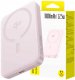 Powerbank Baseus Powerbank Baseus EnerFill FM12 Qi2 10000mAh 22.5W kompatybilny z MagSafe z białym kablem Baseus Simple USB-C 20V/3A 0,30m - różowy 1