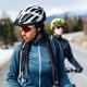 Wozinsky Kask rowerowy z odpinanym daszkiem i tylną lampką USB 54-57 cm - czarno-biały WOZINSKY 3