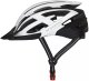 Wozinsky Kask rowerowy z odpinanym daszkiem i tylną lampką USB 54-57 cm - czarno-biały WOZINSKY 8