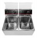Mega-M Frytownica Elektryczna 2x8L DWUKOMOROWA Gastronomiczna 6600W Mega-M 5