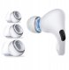 YIVO 3-PAK Gumki Do Apple Airpods Pro 1 / 2 Nakładki Wkładki Douszne Białe S M L 1