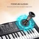 Pianino cyfrowe 88 klawiszy półważone Bluetooth zestaw dla początkujących 6