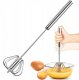 Brunbeste Trzepaczka obrotowa do ubijania jajek śmietany stalowa Ø7 x 31cm BRUNBESTE BB-3186 4