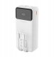 Powerbank Dudao Powerbank Dudao K15Max 30000mAh PD 22.5W z kablami USB-C i Lightning - biały 7