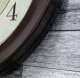 Seiko Zegar ścienny SEIKO QXA709B 37 cm brązowy kontynenty . 5