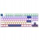 Klawiatura Klawiatura gamingowa Machenike K500B-B87 przewodowa mechaniczna podświetlana Red Switch - biała 6