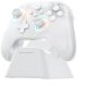 Pad Kontroler do gier Machenike G3 V2 bezprzewodowy ze stacją ładującą - biały 1