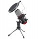 Mikrofon Marvo Marvo, mikrofon do streamowania MIC-02 bez regulacji głośności ze statywem 7