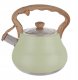 Orion Czajnik z gwizdkiem stalowy na gaz indukcja zielony GREENISH 3L ORION 113522 1