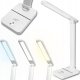 Lampka biurkowa LTC Lampka biurkowa LTC LED, 3W, 3 tryby świecenia 3000/4000/6000K, regulowana, akumulator 1200mAh, biała 1
